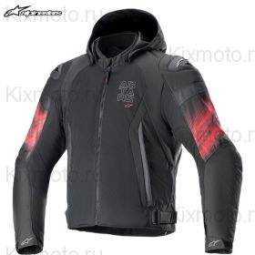 Куртка Alpinestars Zaca Air Venom, Черно-красная