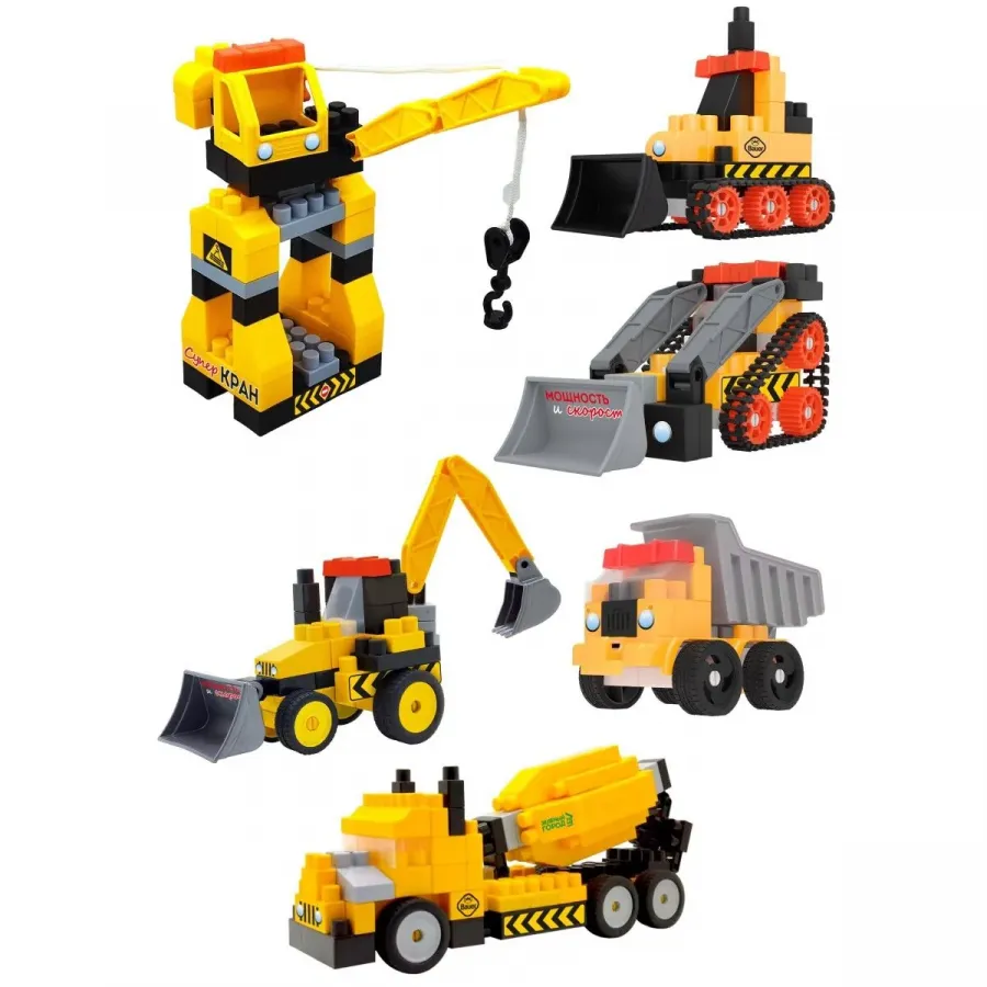 Конструктор Bauer «Строительные машины»"