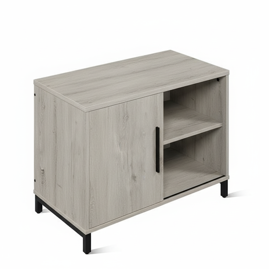 ЛОФТ-7 Тумба под аппаратуру (800х430х600 мм) Дуб Канадский