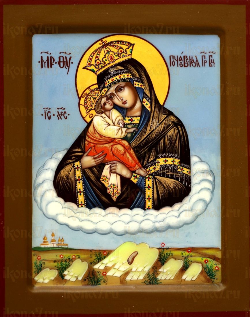 Почаевская икона Божией Матери (UV-печать)(10259)