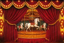 Фон стена "New year wall №64"