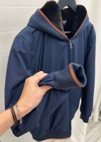 Куртка бомбер мужской LORO PIANA с норкой