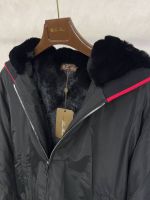 Куртка бомбер мужской LORO PIANA с норкой