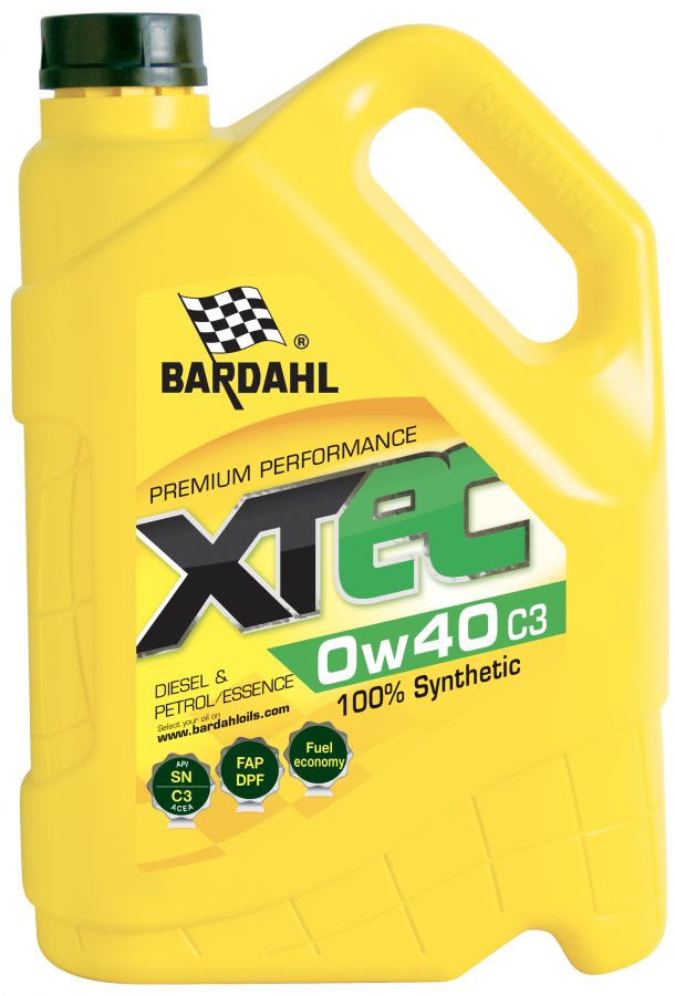 Bardahl Xtec 0W-40 C3, 5л