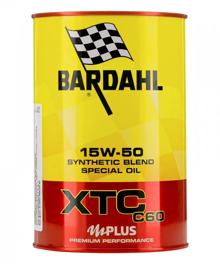 Bardahl XTC C60 15W-50, 1л