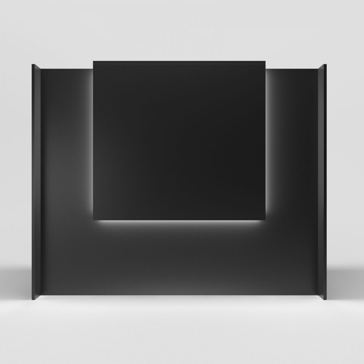 Ресепшн «Квадрат» Черный