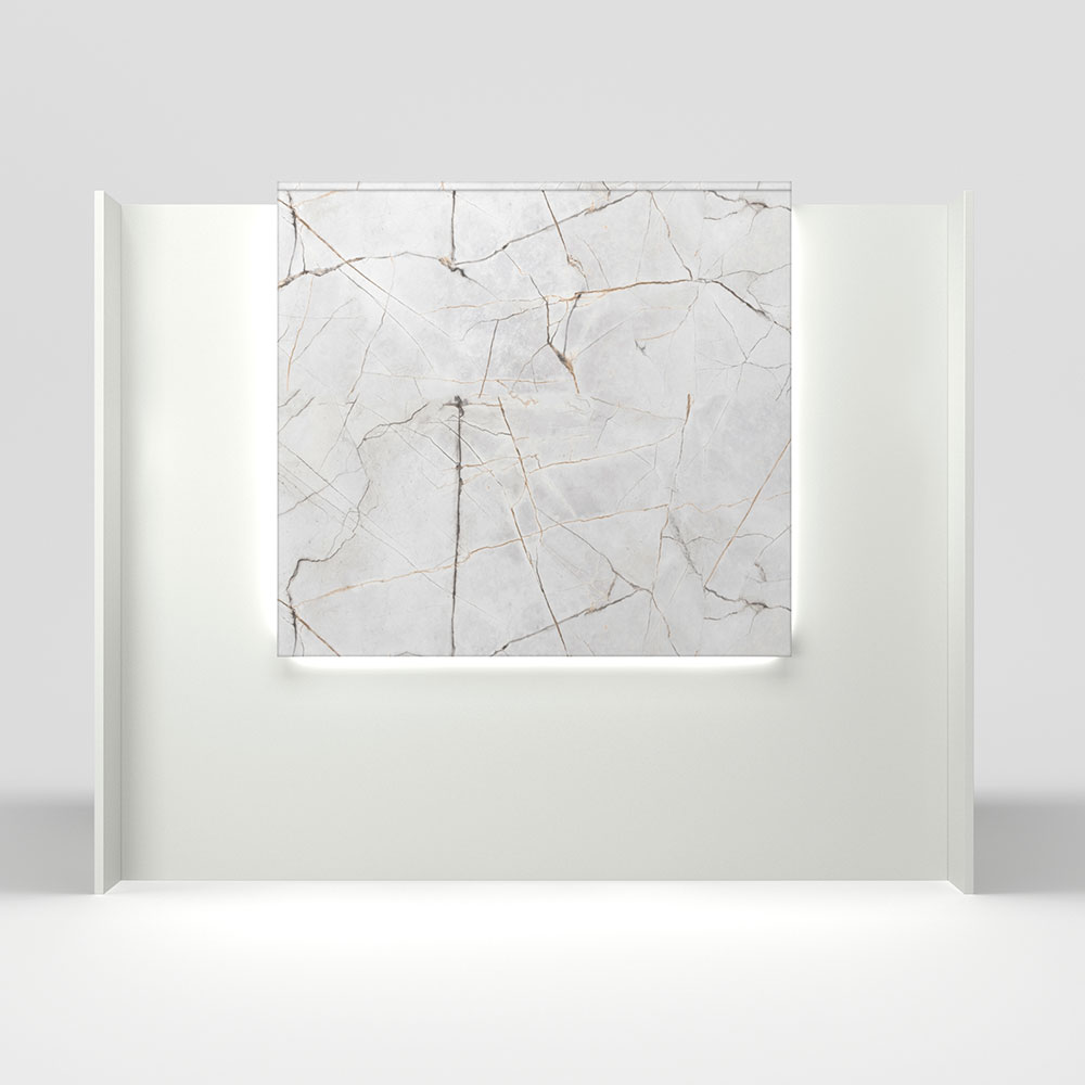 Ресепшн «Квадрат» Белый / Оникс