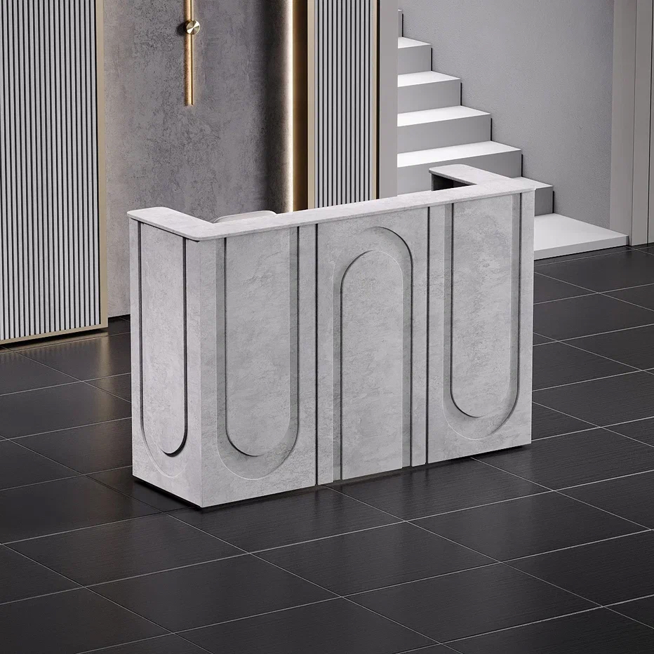 Ресепшн «Афина» цемент светлый