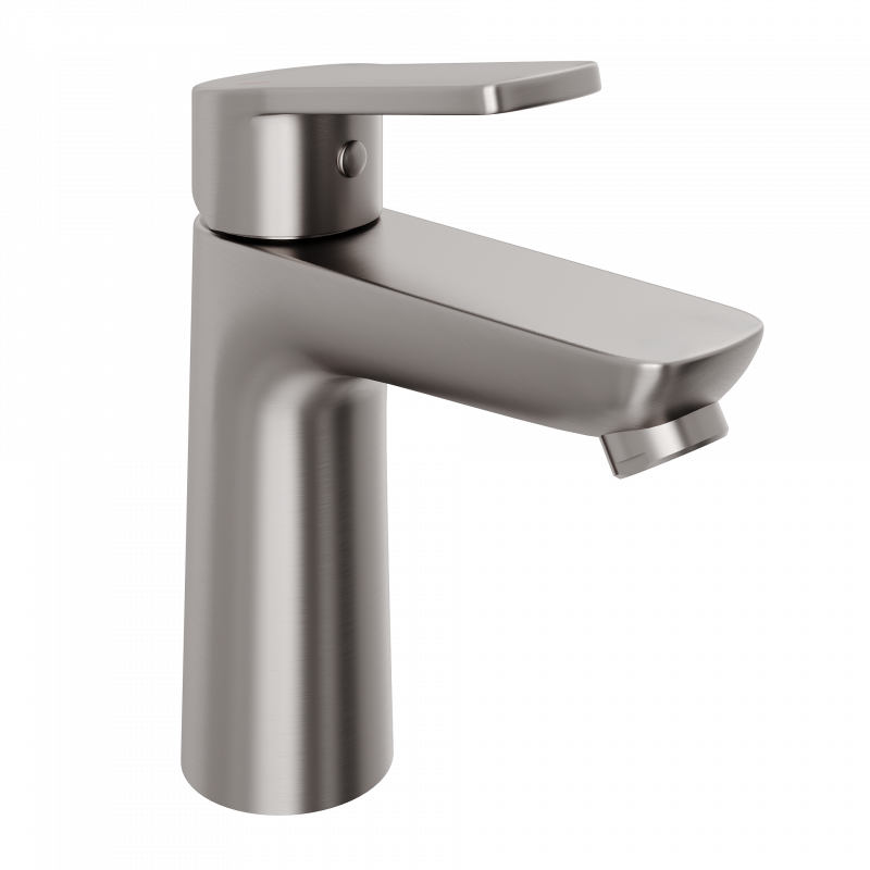 Смеситель для раковины Abelsberg Lineara UNF23508BN, титан