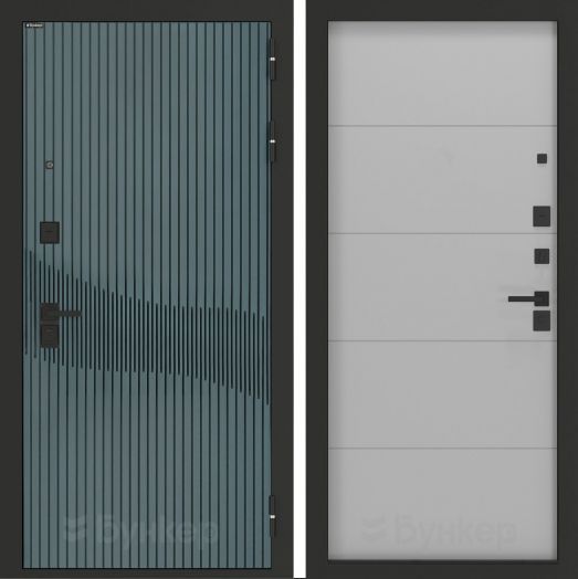 Входная дверь Бункер BN-13 - 13 Грей софт