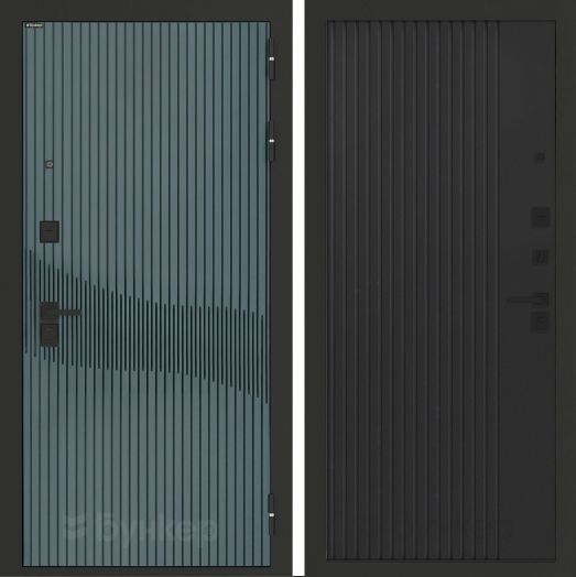 Входная дверь Бункер BN-13 - 29 Черный кварц