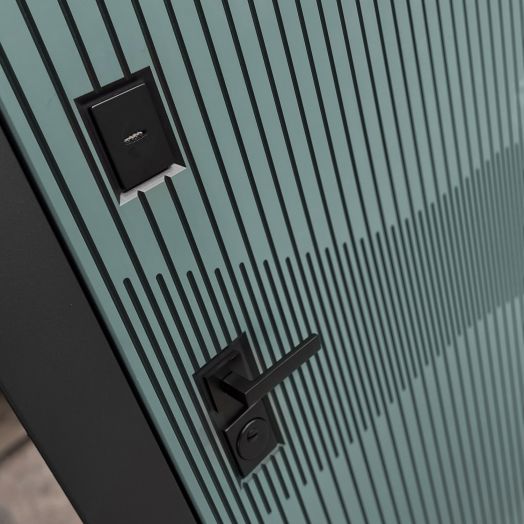 Входная дверь Бункер BN-13 - 31 Черный кварц