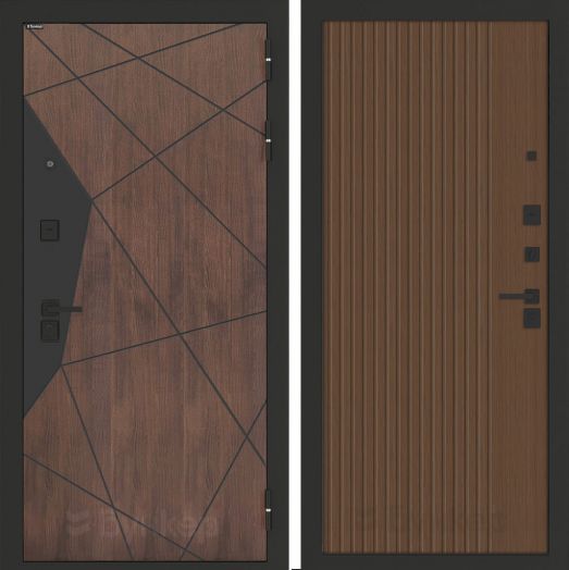 Входная дверь Бункер BN-14 - 29 Дуб кантри темный