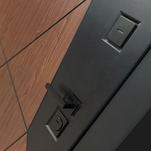 Входная дверь Бункер BN-14 - 31 Черный кварц