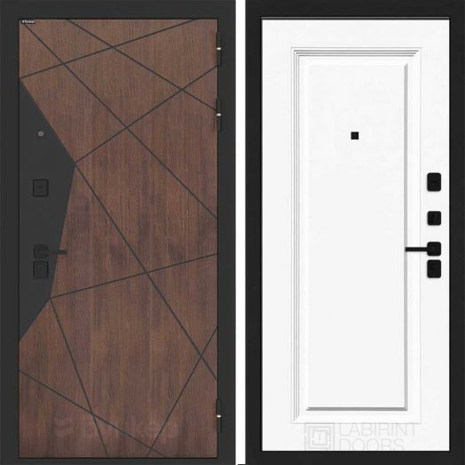 Входная дверь Бункер BN-14 - 27 RAL 9003 Эмаль белая