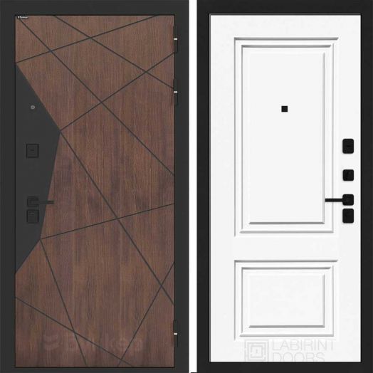 Входная дверь Бункер BN-14 - 26 RAL 9003 Эмаль белая