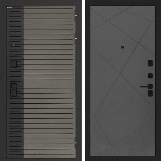 Входная дверь Бункер BN-15 - 24 Графит софт