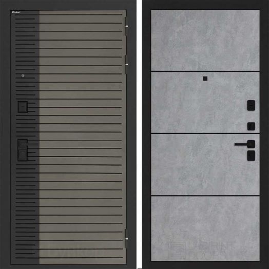 Входная дверь Бункер BN-15 - 25 Бетон светлый