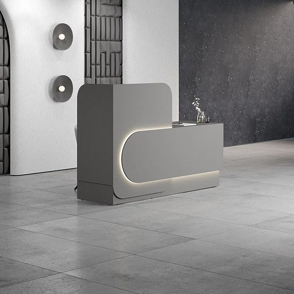 Ресепшн «Каллисто» серый шифер