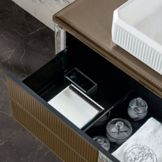 Комплект мебели №4 Oasis Rialto 116x51x200 см напольная консоль с раковиной схема 4