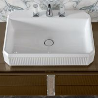 Комплект мебели №4 Oasis Rialto 116x51x200 см напольная консоль с раковиной схема 9