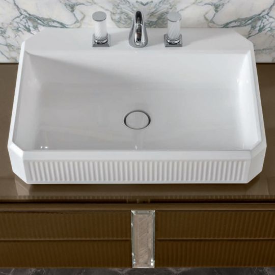 Комплект мебели №4 Oasis Rialto 116x51x200 см напольная консоль с раковиной схема 9