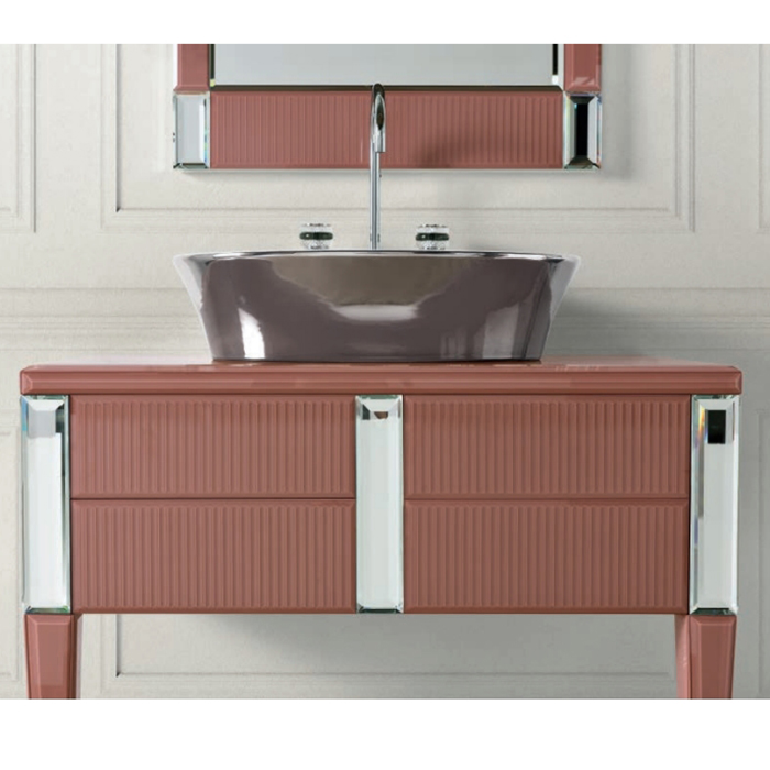 Комплект мебели напольный №5 Oasis Rialto 116x51x200 см консоль с накладной раковиной ФОТО