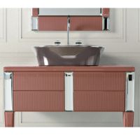 Комплект мебели напольный №5 Oasis Rialto 116x51x200 см консоль с накладной раковиной схема 5