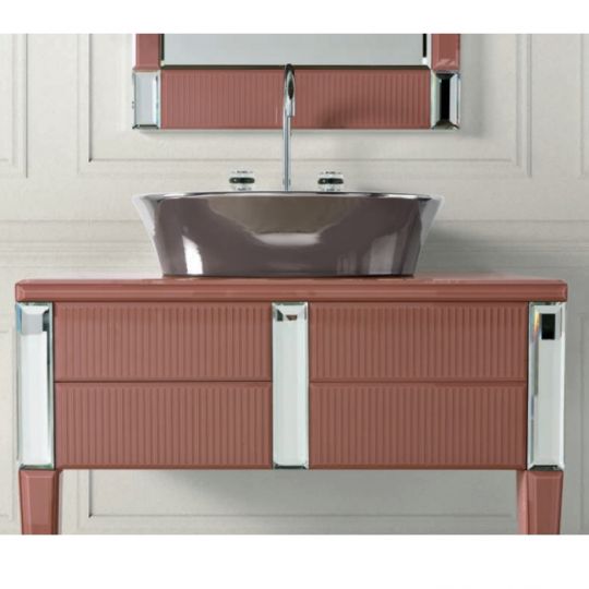 Комплект мебели напольный №5 Oasis Rialto 116x51x200 см консоль с накладной раковиной схема 5