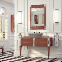 Комплект мебели напольный №5 Oasis Rialto 116x51x200 см консоль с накладной раковиной схема 7