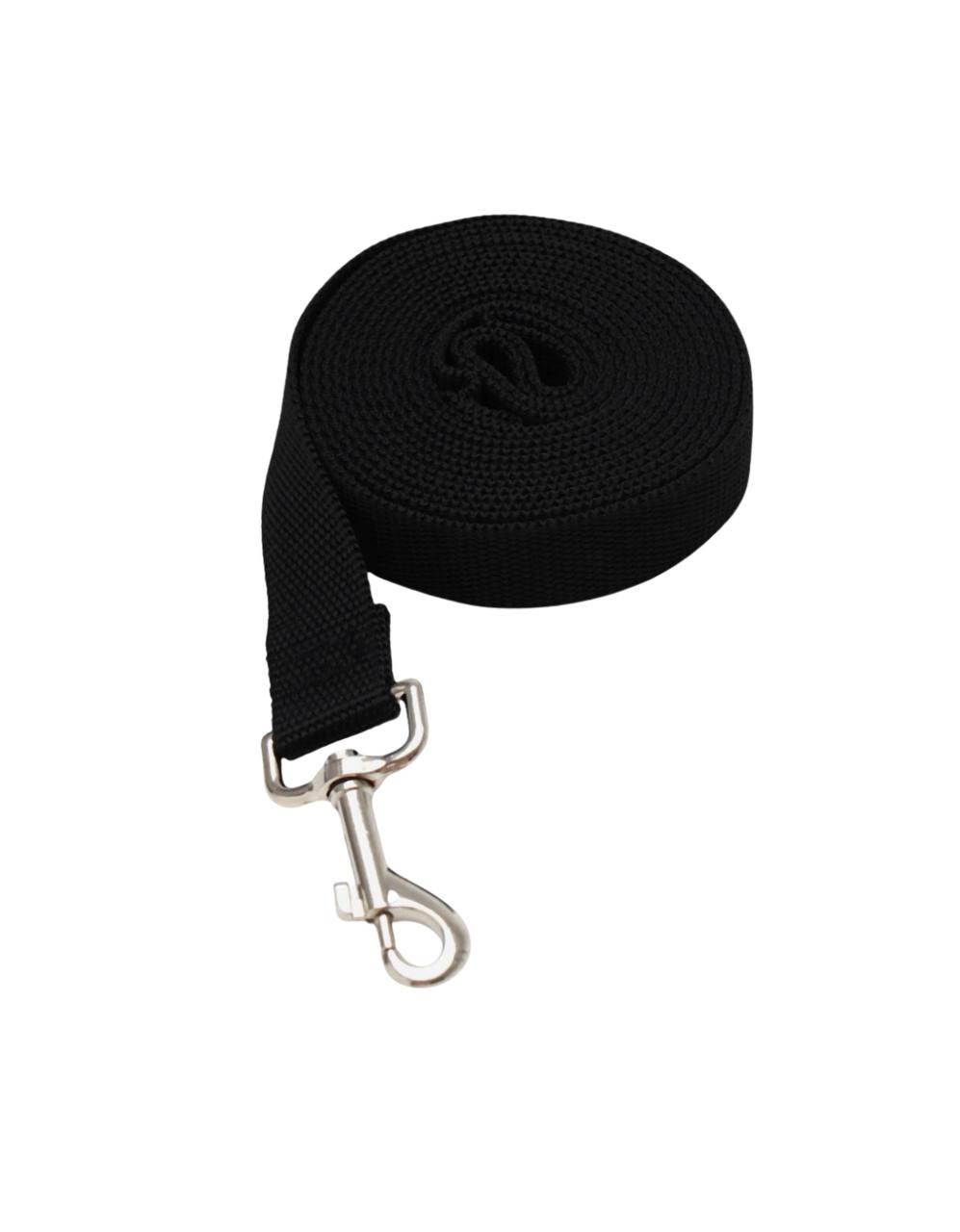 Поводок 3 м х 2,5 см, чёрный