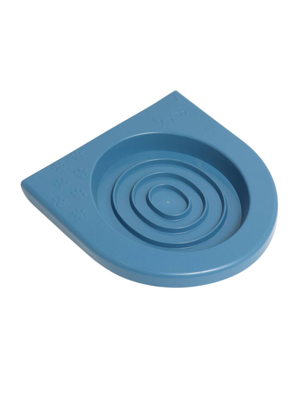 Туалет для приучения кошек к унитазу 39,2 х 38,7 х 3 см, синий