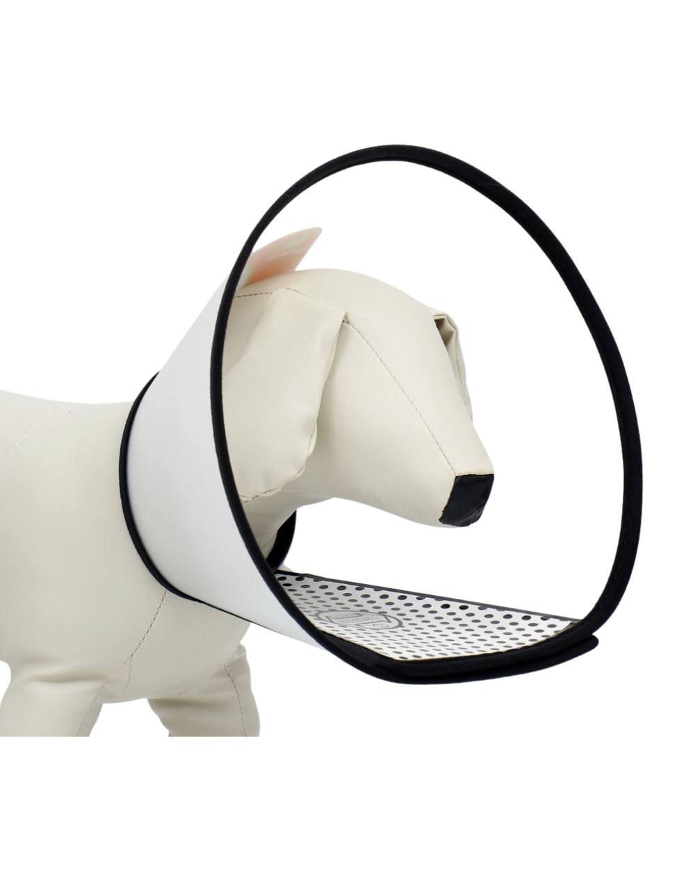 Ветеринарный воротник №6, обхват шеи 19-22 см, высота 11 см, чёрный