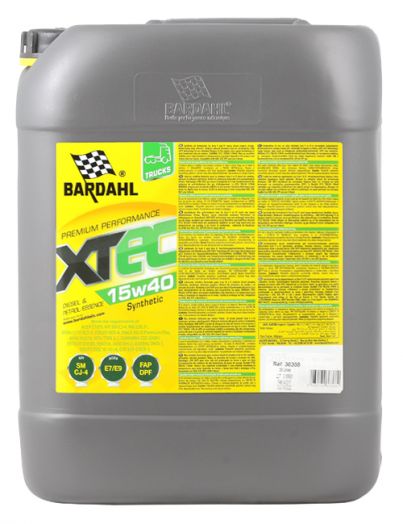 Bardahl XTEC Trucks 15W-40, 20 л