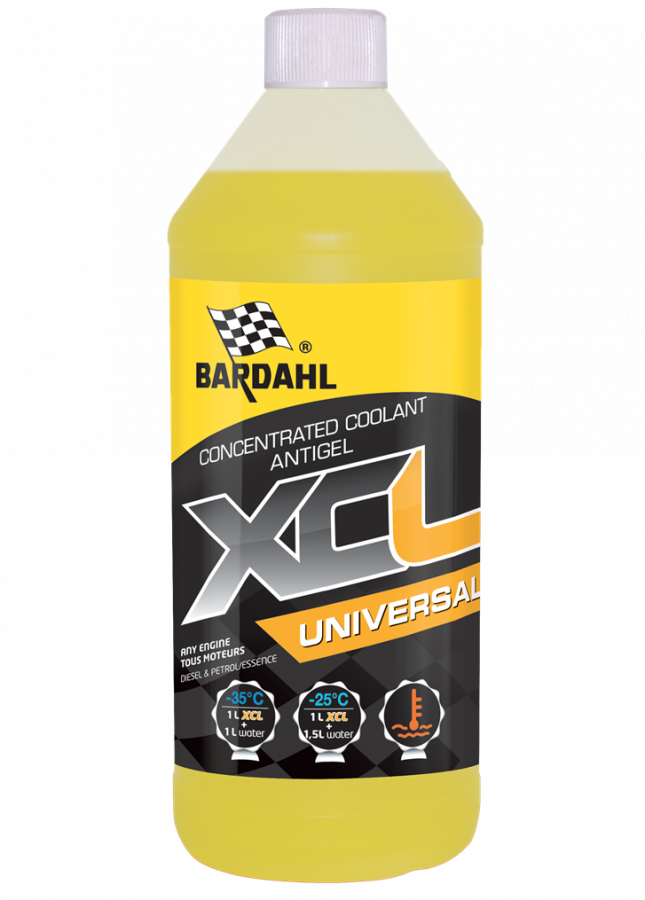 Bardahl XCL Universal, желтый, 1л