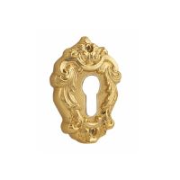 Накладка на замок с цилиндром Mestre 0EY074 золото 24к