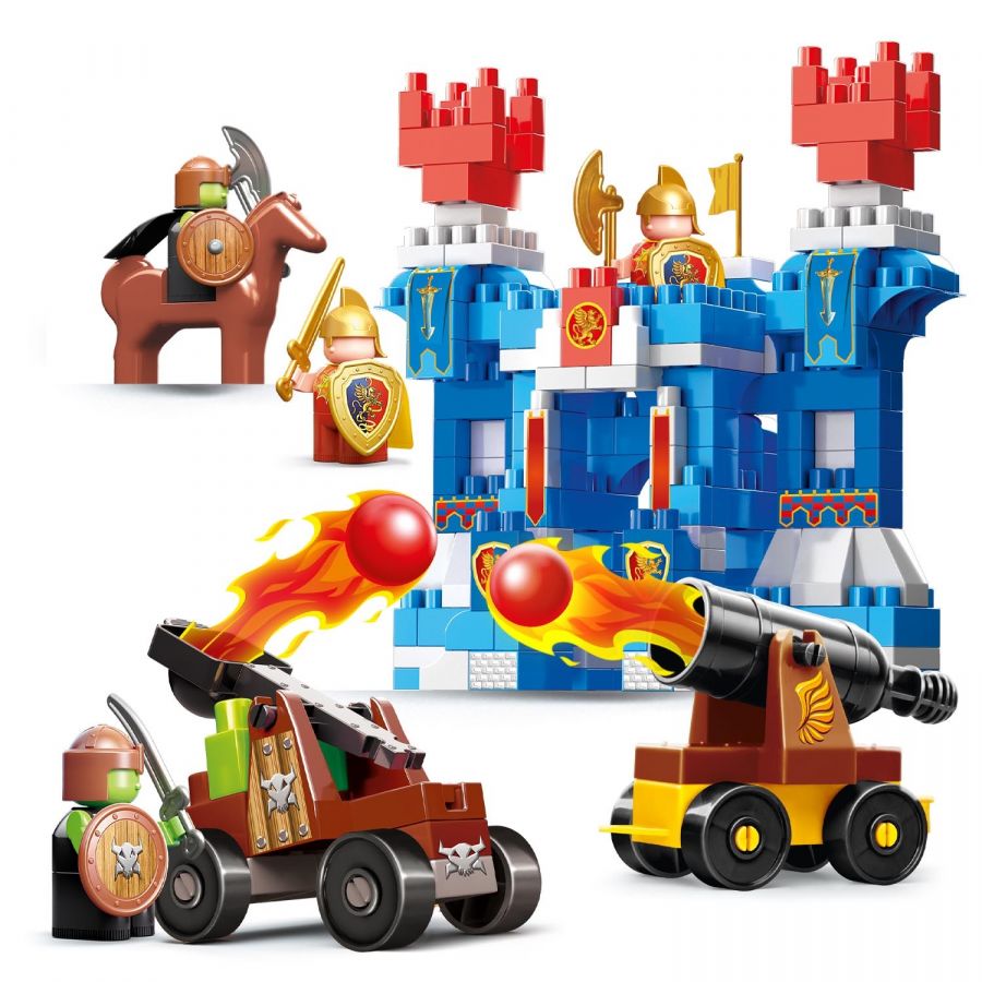 Конструктор "Битва за трон" набор с катапультой, пушкой и кре