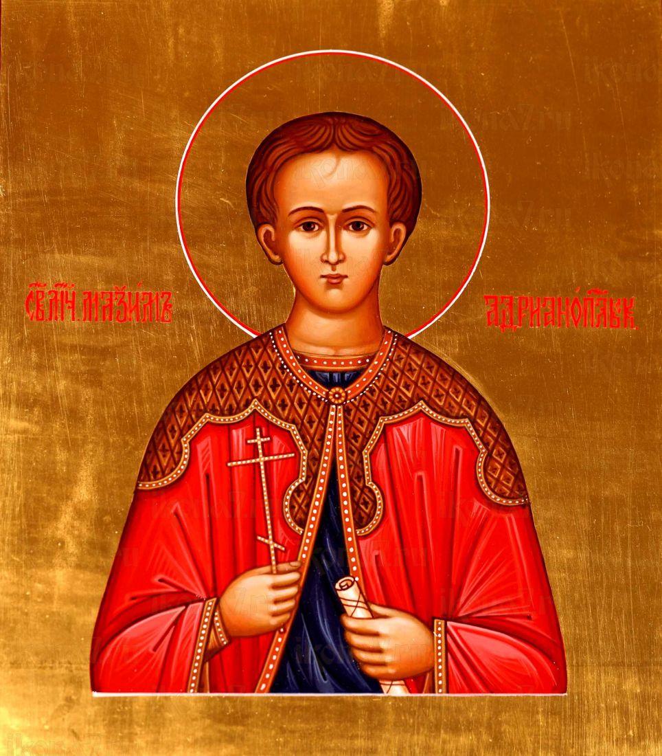 Икона Максим Адрианопольский Мученик (UV-печать)(10331)