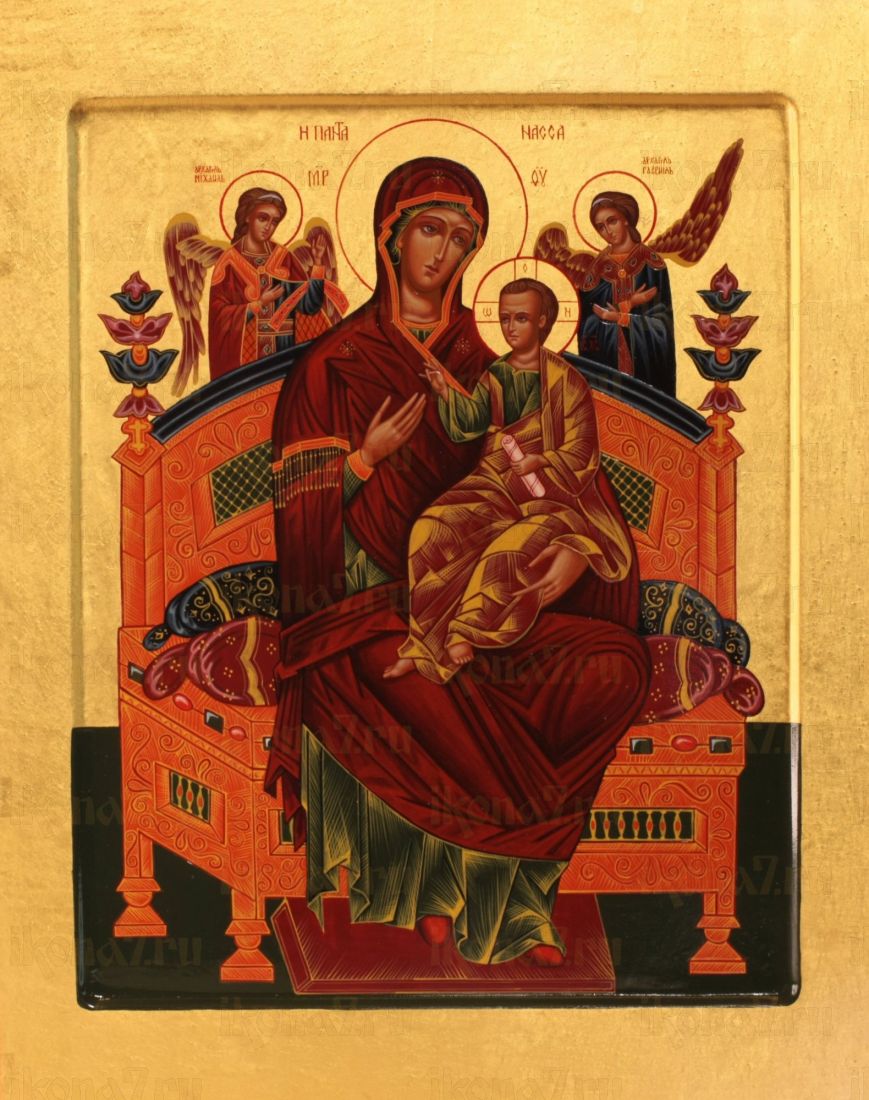 Всецарица (Пантанасса) икона Божией Матери (UV-печать)(10344)
