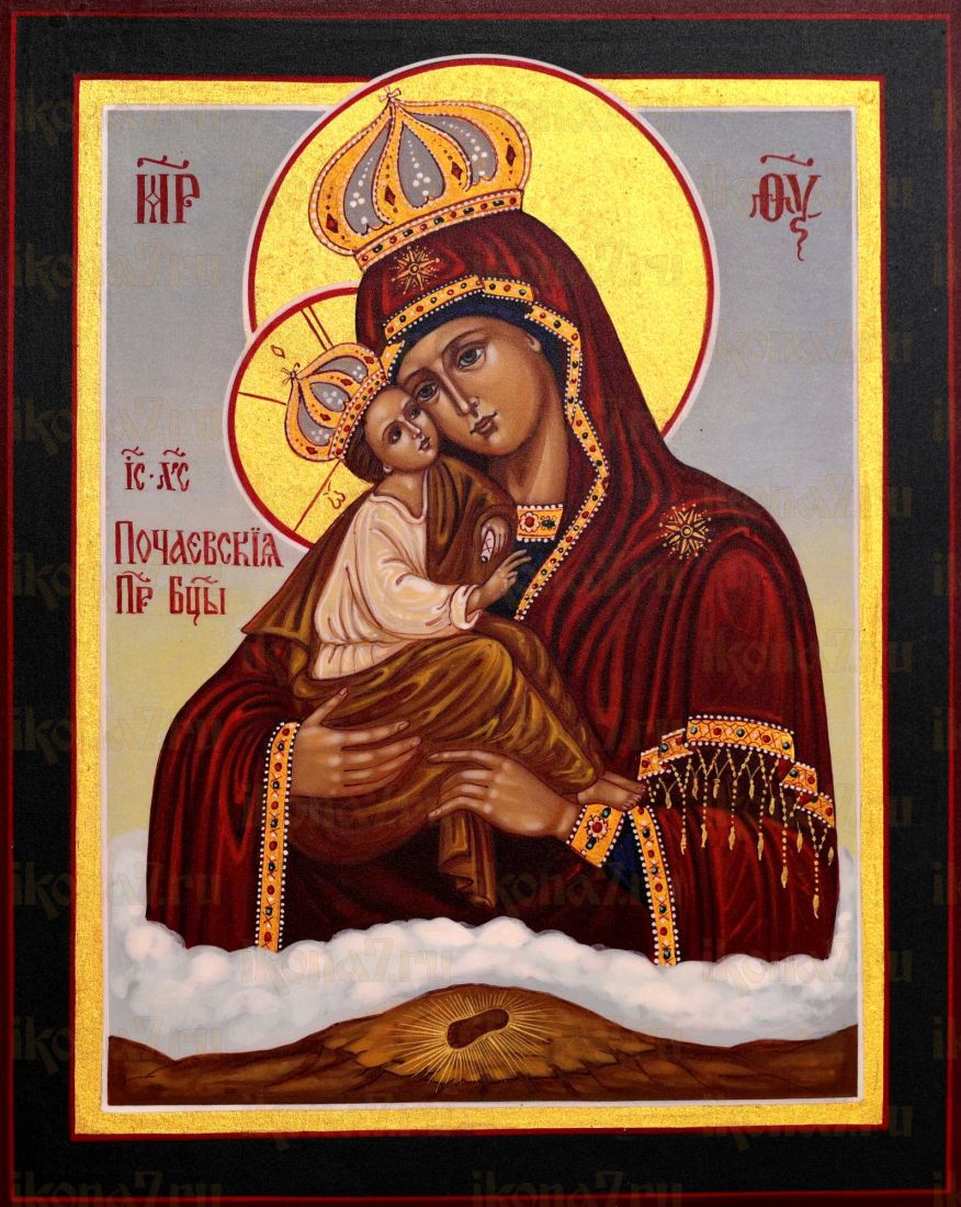 Почаевская икона Божией Матери (UV-печать)(10354)