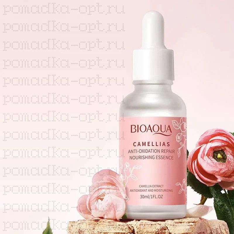 BIOAQUA Омолаживающая сыворотка для лица с маслом камелии, 30мл