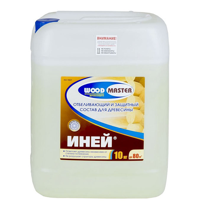 Отбеливатель для древесины ИНЕЙ, ЗАО "НПП Рогнеда" бесцветный, 10кг