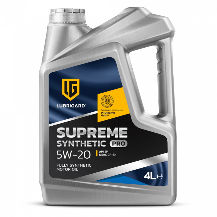 Lubrigard Supreme Synthetic PRO 5W-20, 4л