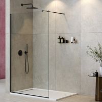 душевая перегородка Cezares Liberta-L-1-100-C-NERO