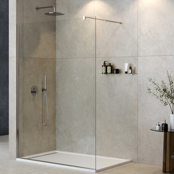 Душевая перегородка Cezares Liberta-L-1-130-C-Cr