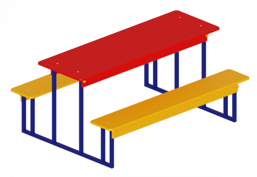Столик взрослый 1850х1300х850