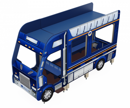 Беседка Автобус 3220х1340х1800