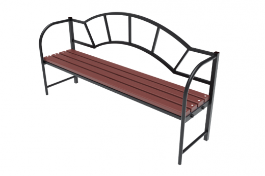 Скамья парковая 2000 2000х400х1025