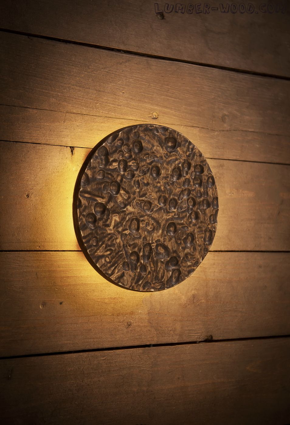 Теплая Луна. Настенный светильник. арт. 7010