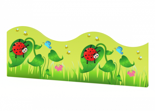 Ограждение Лужайка 1220х18х450